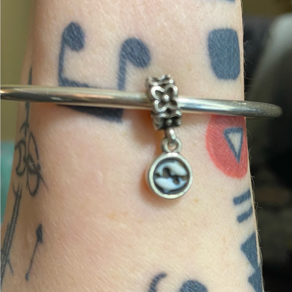 Elegant Silver Charm Bracelet